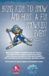 NOUVEAU - Amenez les enfants à la neige avec une épreuve SnowKidz FIS!